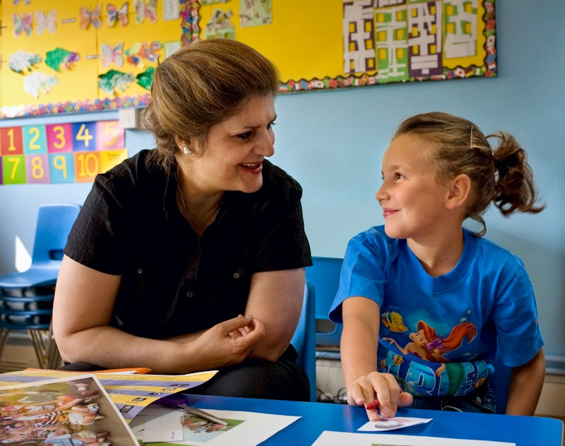 Children's Class Smiling