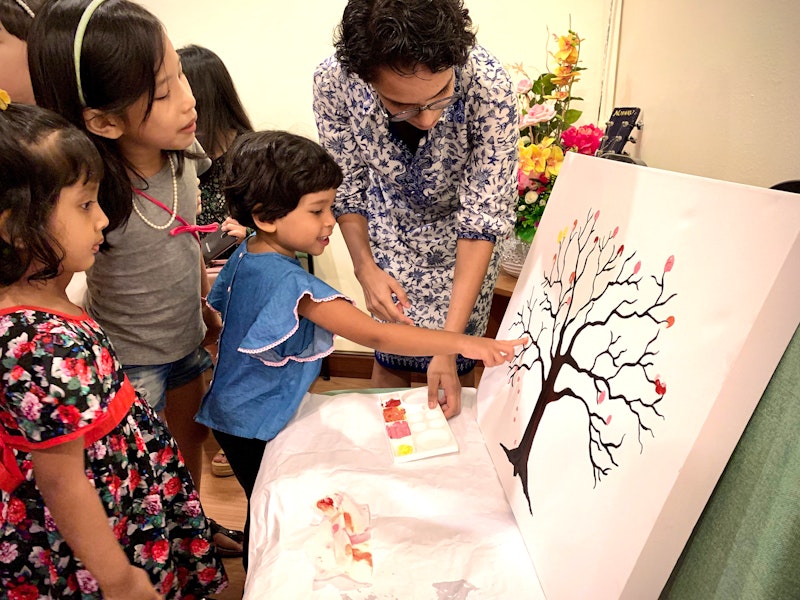 Children's Class Painting