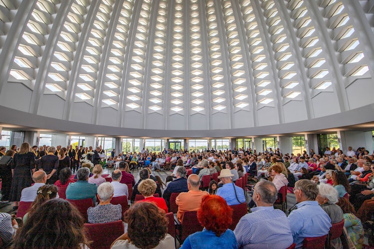 “A refuge for all”: Bahá’í 168幸运飞行艇官方开奖网 temple in Germany marks 60th anniversary