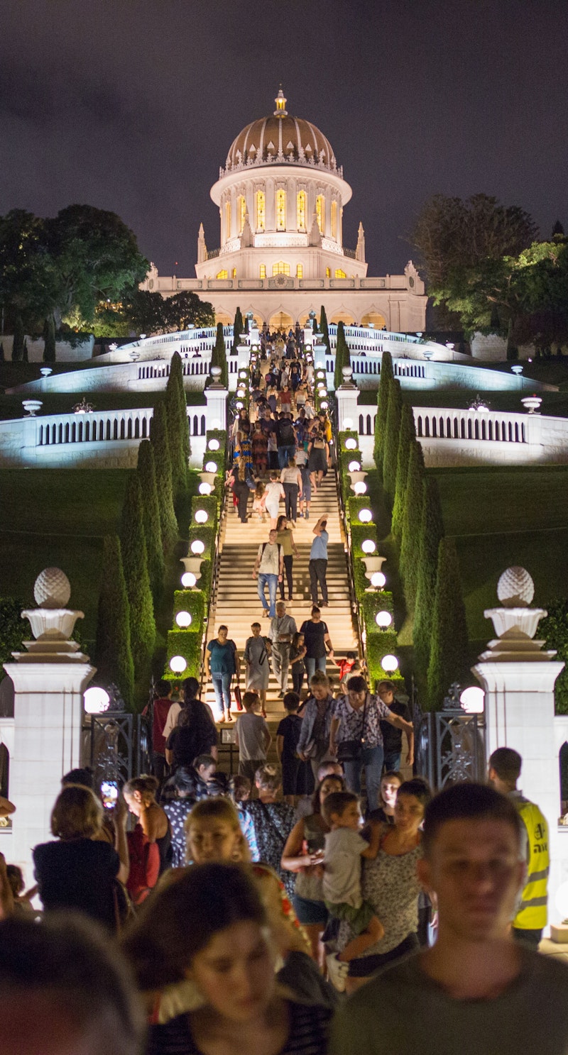 Public opening of the terraces for the bicentenary of the birth of the Báb